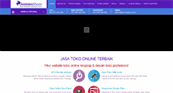 Desktop Screenshot of jonniesstore.com